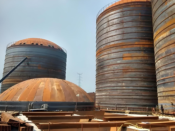 建始焦粉钢板仓